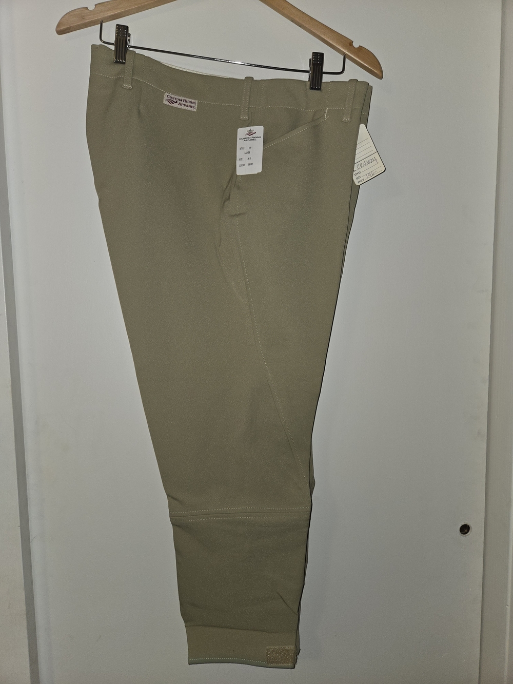 tan The Tailored Sportsman knee-patch riding breeches